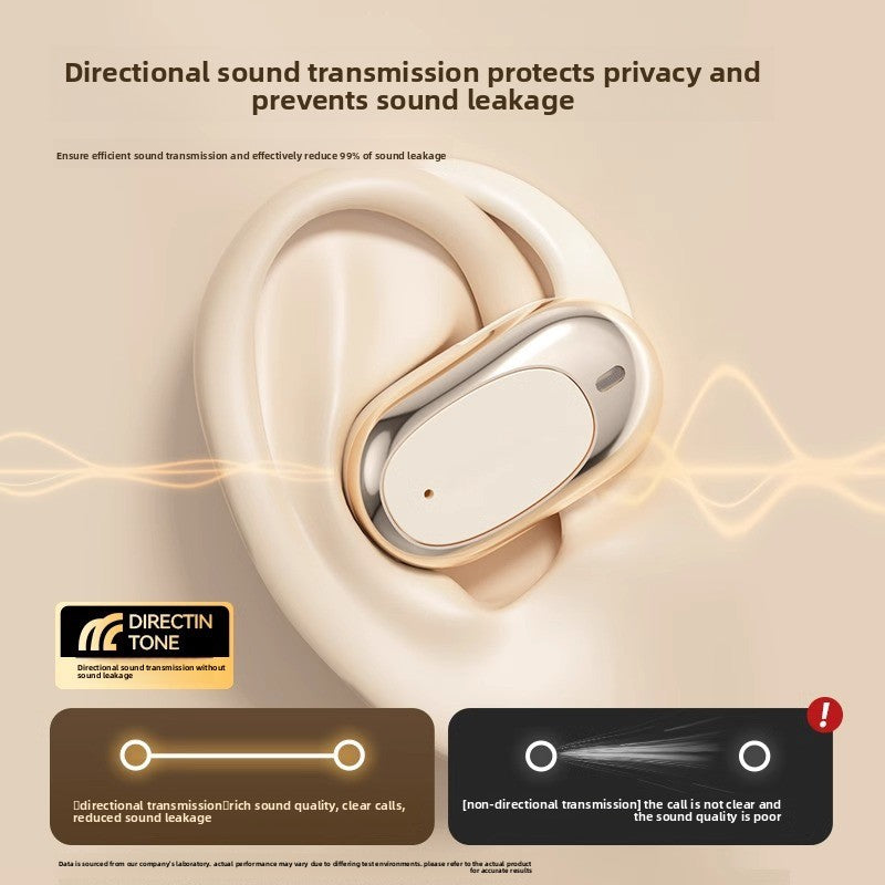 Open-Ear Bluetooth Headset with Noise Cancellation