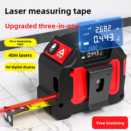 Multi-function Laser Rangefinder Tape Measure