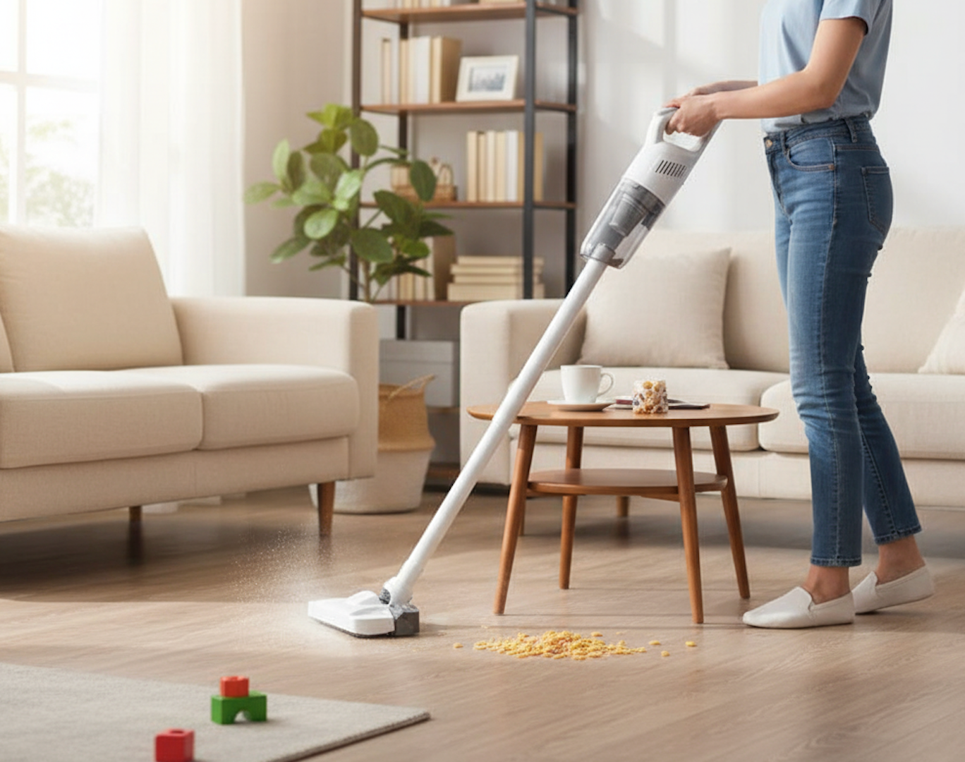 Handheld Wireless Vacuum Cleaner and Floor Washer